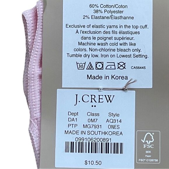 J. Crew “Taco” No Show Socks OSFM - Picture 5 of 5